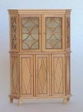 Chere Gustavian Glass Cabinet