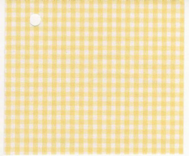 Prepasted Wallpaper, Yellow and White Check