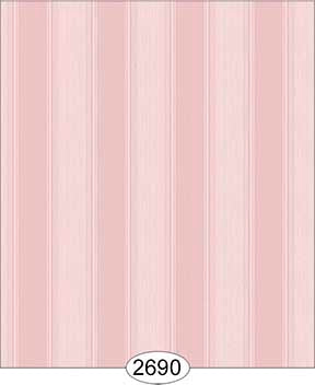 Wallpaper Rose Hill Stripe Pink