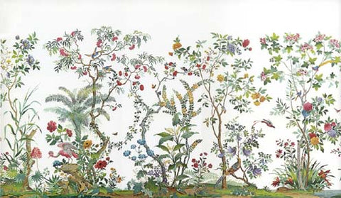 Wallpaper, Chinoiserie Garden Mural